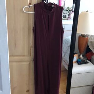 Burgundy Bodycon dress